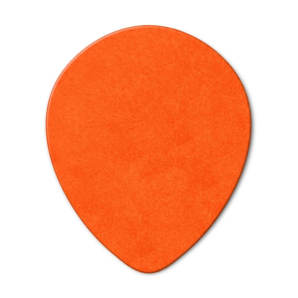 Dunlop 413R Tortex Tear Drop Orange .60