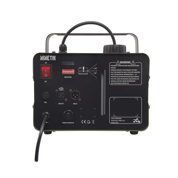 SDJ Macchina del fumo MIMETIK 1500W DMX