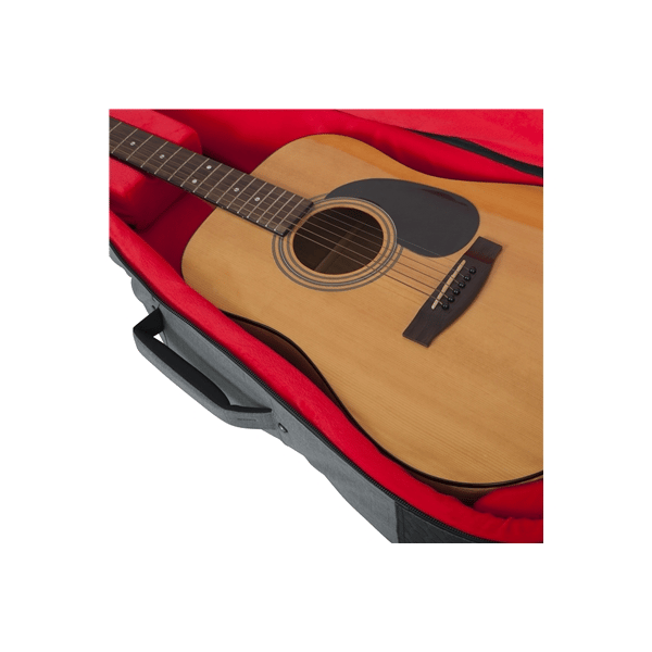 Gator Cases GT-ACOUSTIC-GRY Borsa Transit chitarra acustica Grigio chiaro
