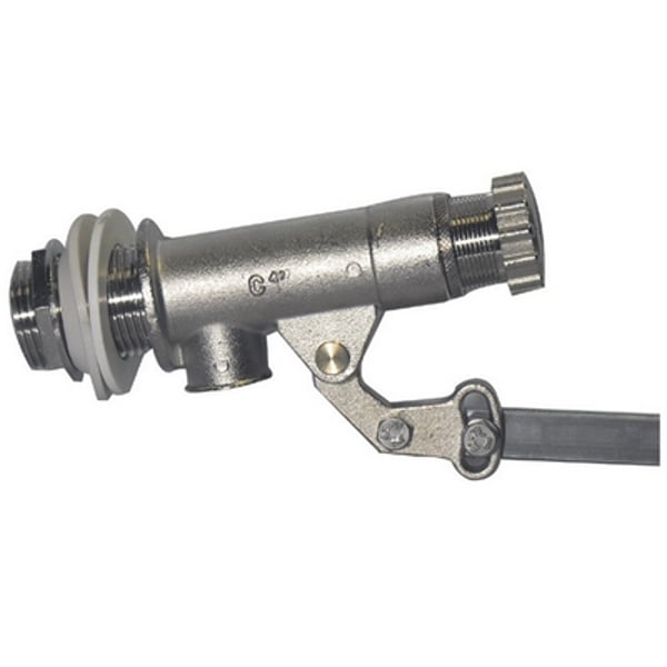 Galleggiante silenzioso in ottone fuso per alte pressioni. Misura 1"1/4