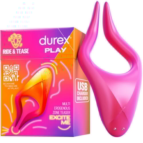 DUREX TOYS DUREX - GIOCATTOLO MULTISTIMOLATORE RIDE &amp; TEASE