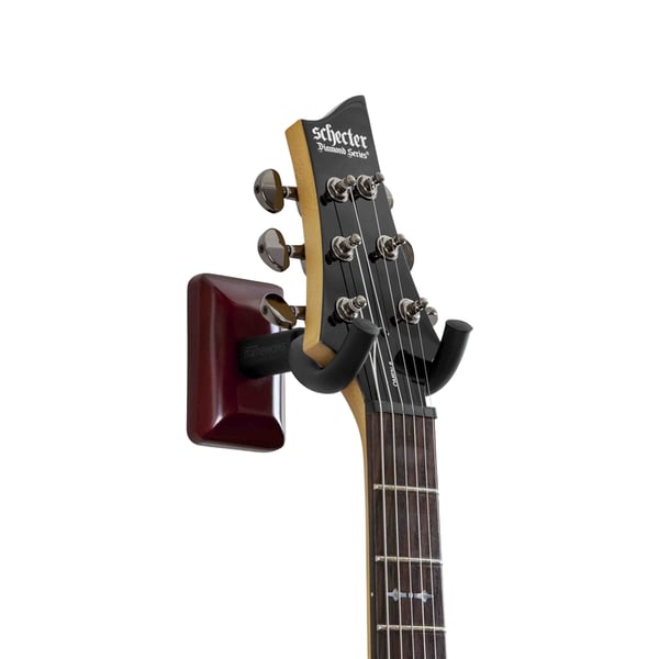 Gator Frameworks GFW-GTR-HNGRCHR Supporto a muro per chitarra con piastra ciliegio&lt;br&gt;