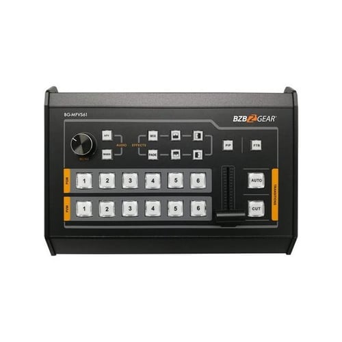 BZBGEAR SWITCHER E MIXER AUDIO/VIDEO A 6 CANALICON SCHEDA DI ACQUISIZIONE