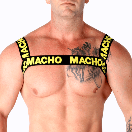 MACHO UNDERWEAR MACHO - DOPPIO CABLAGGIO GIALLO