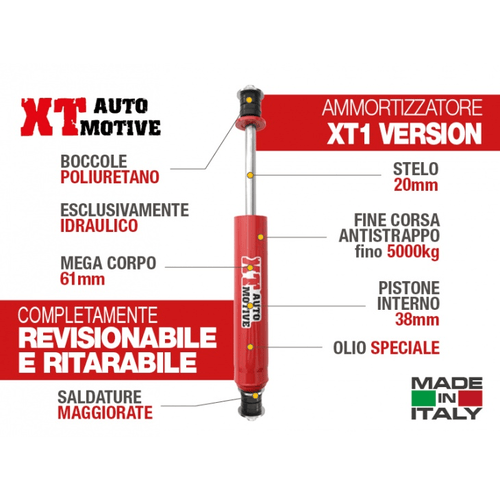 AMMORTIZZATORE XT AUTOMOTIVE PER NISSAN PATROL 3.3 ANTERIORE