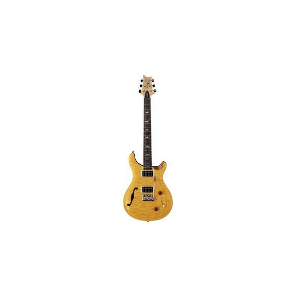PRS SE Custom 22 Semi-Hollow Violin Top Santana Yellow 2023