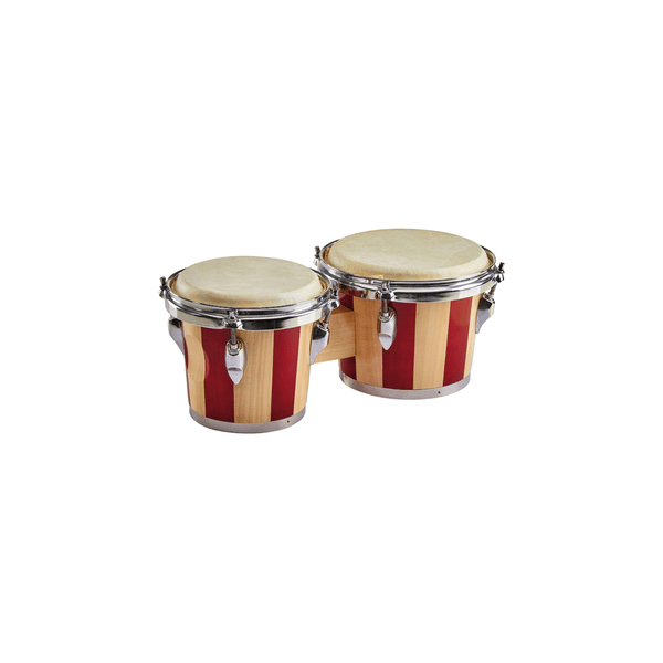 Eko Drums BON 100 6" & 7" Bongo a doghe di legno - Natural