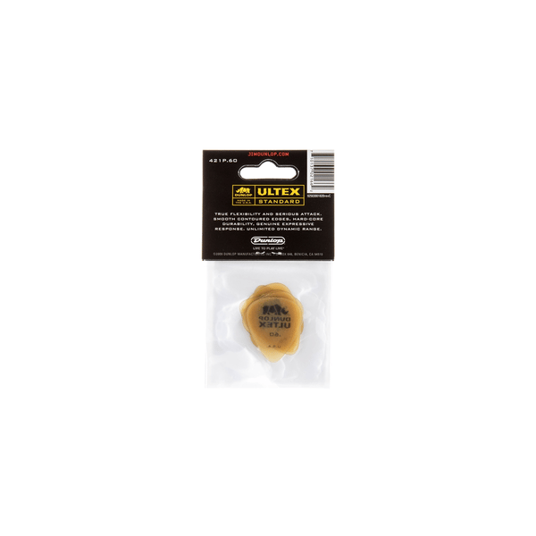 Dunlop 421P.60 Ultex Standard .60mm Player's Pack/6