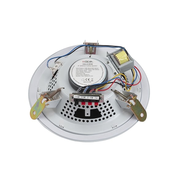 HELVIA Altoparlante 8" da Incasso in Metallo con sistema Quick-fit