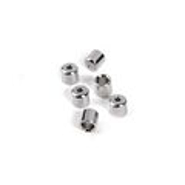 SOUNDSATION PARTS Boccole Bloccacorde Nickel per Telecaster (conf. 6 pz.)