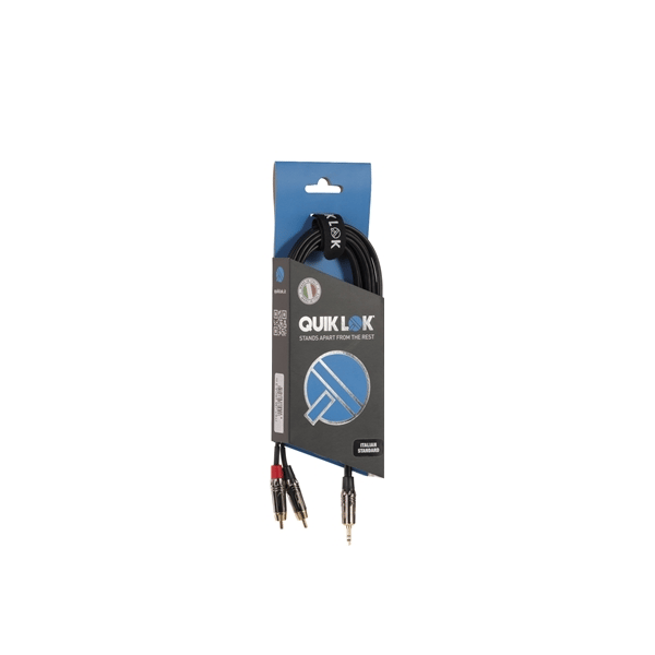 Quik Lok ITST/J352RCA-5 Jack Stereo/2 RCA M