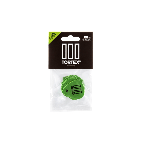 Dunlop 462P Tortex III Green .88