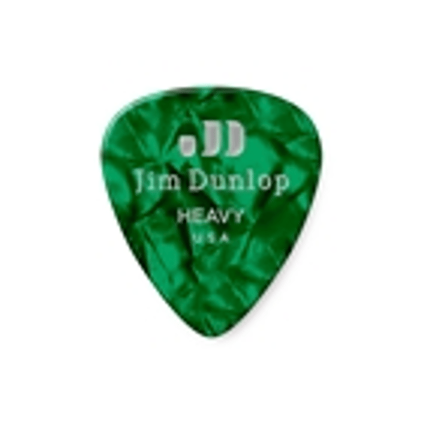 Dunlop 483R#12 Green Perloid - Heavy