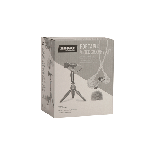 Shure MV88-215CL-BNDL Kit mic MV88 e auricolari SE215-CL