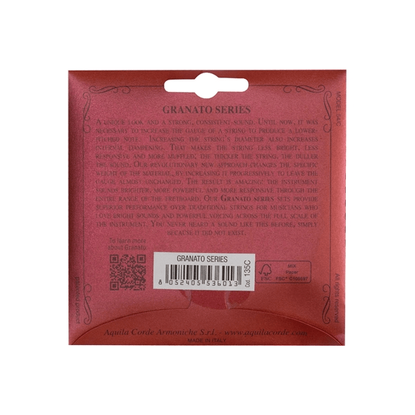 Aquila 135U Red Series Ukulele Single