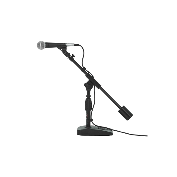 Gator Frameworks GFW-MIC-0822 Supporto microfono con asta telescopica per desktop e strumenti