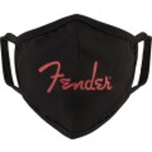 Mascherina con logo Fender Red