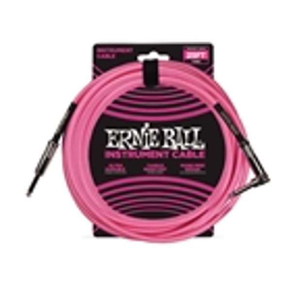 Ernie Ball 6065 Cavo Intrecciato Neon Rosa 7,62 m