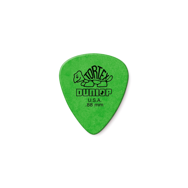 Dunlop 418P Tortex Standard Green .88