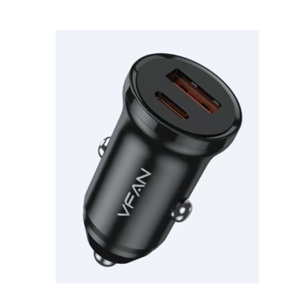 VIPFAN Caricatore da auto USB TYPE C 20W