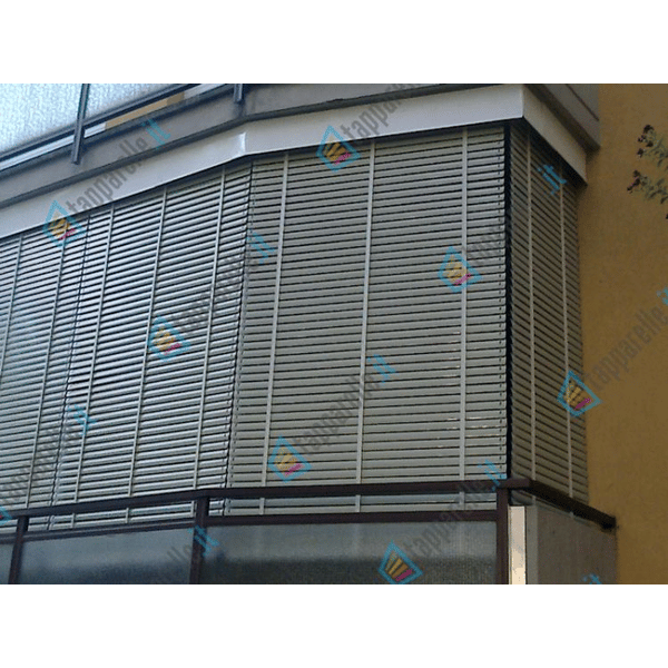 Tende Veneziane Bordate in alluminio per esterno: applicazione su