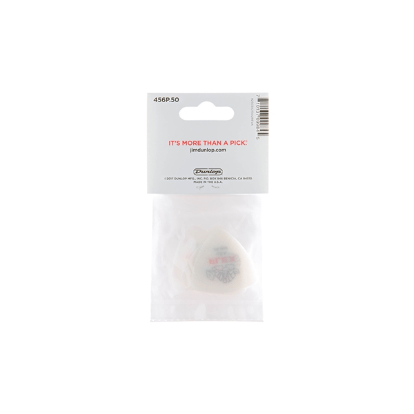 Dunlop 456P.50 Tortex Flex Triangle .50 mm Pack/6