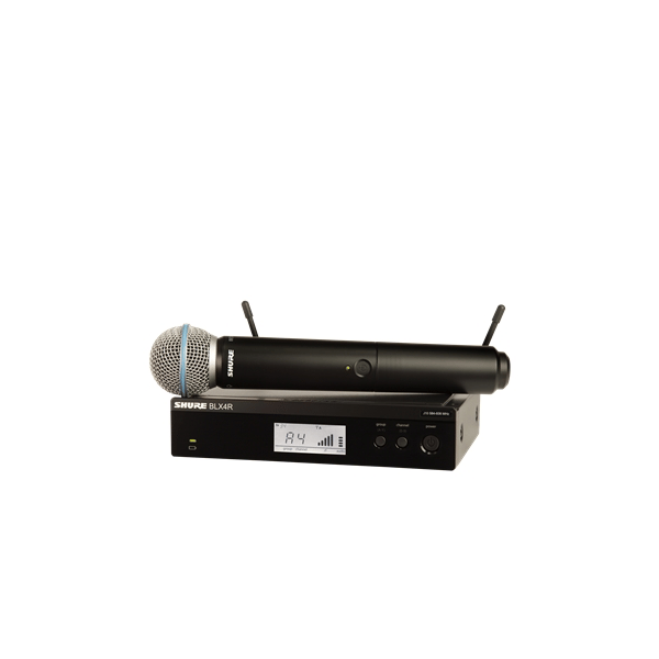 Shure BLX24RE-B58 Sistema wireless BLX4RE, BLX2/BETA58, WA371. (M17)