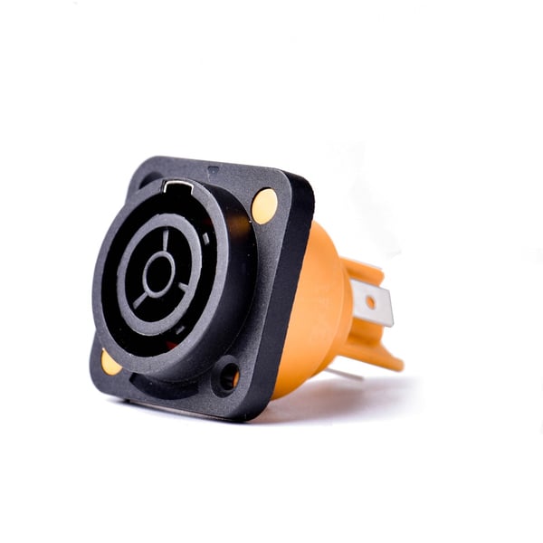 HELVIA Connettore da pannello Powercon Thru