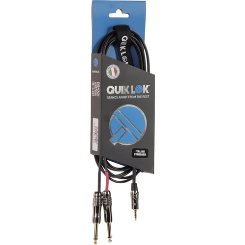 Quik Lok ITST/J352J-5 Jack Stereo/2 x Jack Mono