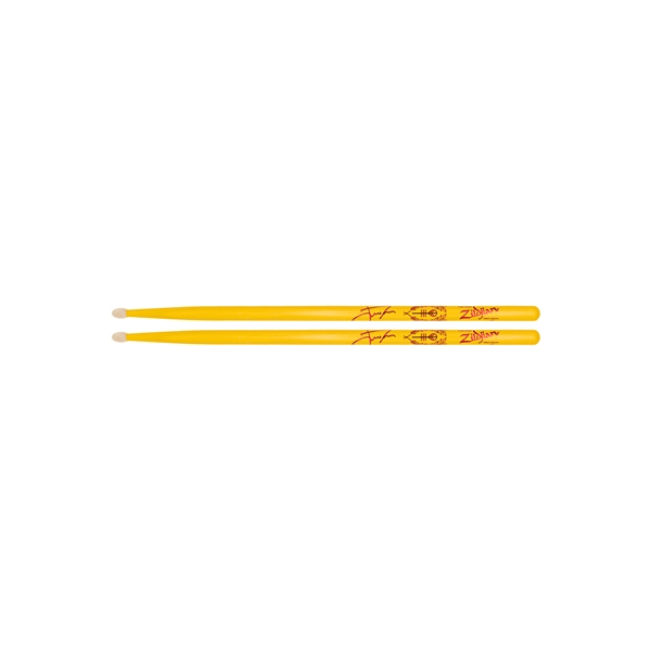 Zildjian ZASJD4 Josh Dun "Clancy Yellow" Bacchette Artist Series