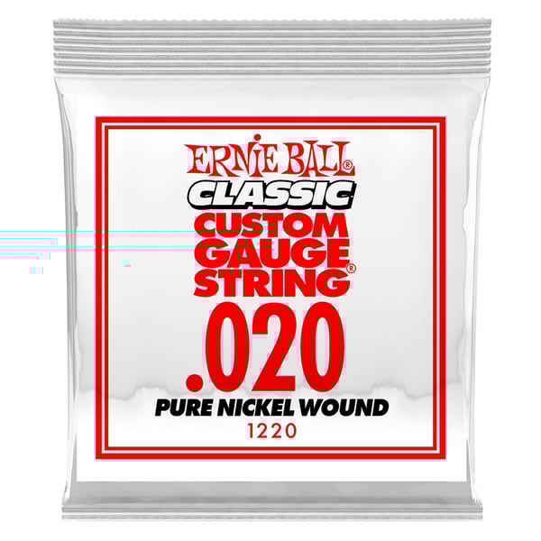 Ernie Ball 1220 Pure Nickel Wound .020