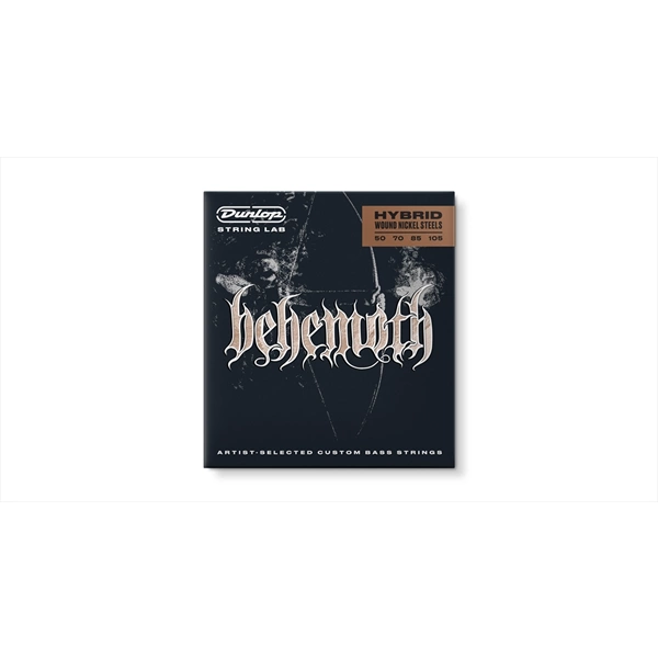 Dunlop BEHYN50105 Behemoth Hybrid Wound Nickel 50-105