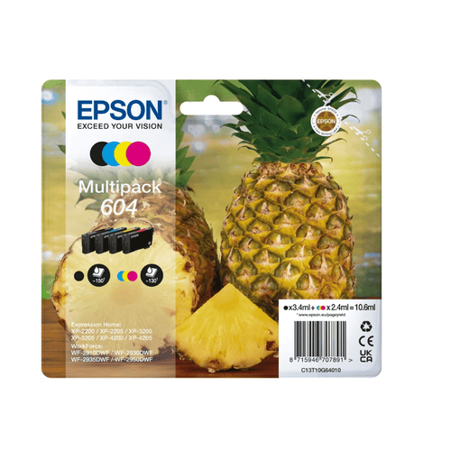 MULTIPACK NERO E COLORI ANANAS 604