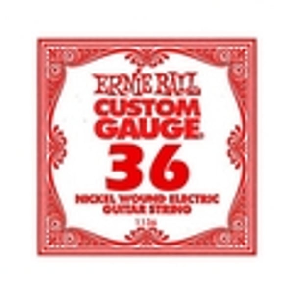 ERNIE BALL .036 Nickel Wound electric - 6 pack