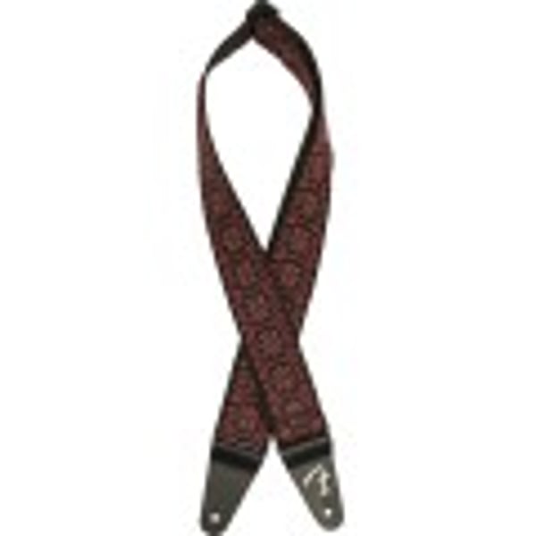 FENDER Tracolla Pasadena Woven - Lattice Red