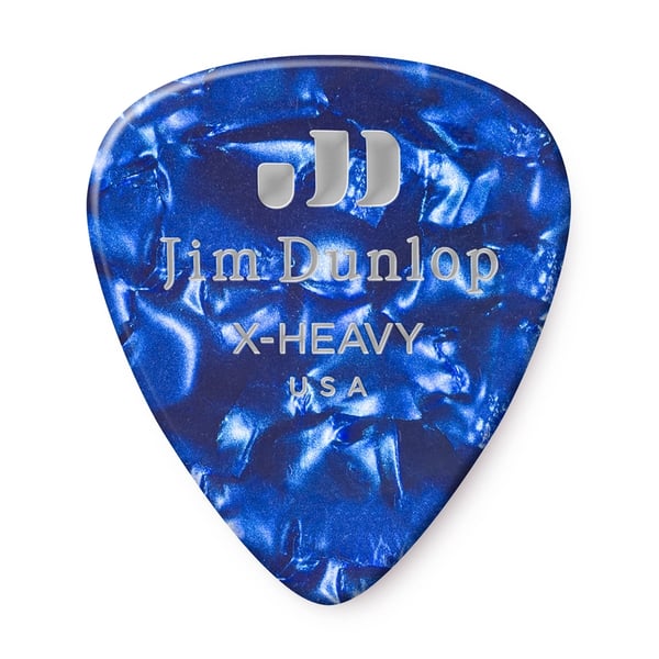 Dunlop 483R#10 Blue Perloid - X Heavy