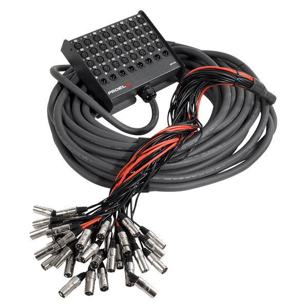 PROEL STAGE Sistema di distribuzione Audio - 40 canali. Numero canali 40, Lunghezza 50mt