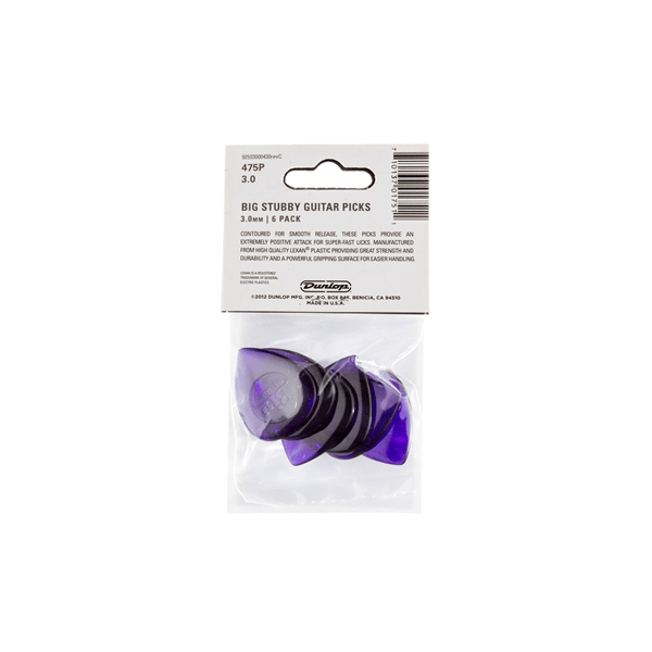 Dunlop 475P3.0 Big Stubby 3.0mm