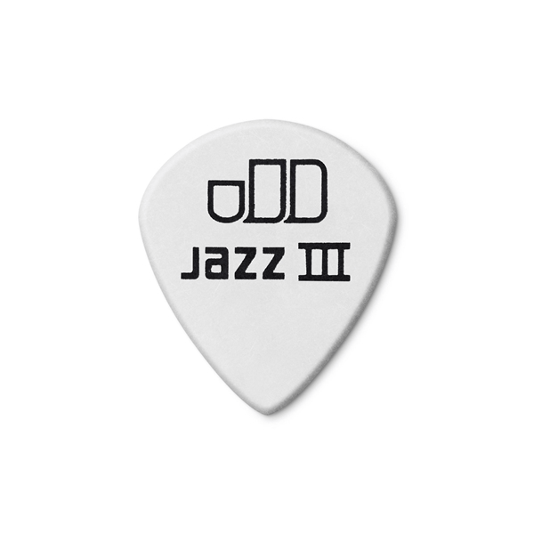 Dunlop 478R1.50 Tortex White Jazz III, 1.5mm