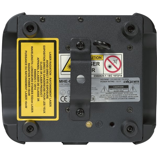 Algam Lighting MHE60 WASH Testa Mobile 60W + Laser