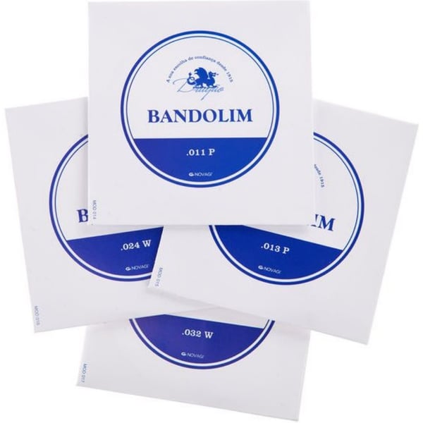 DRAGAO D076 MUTA DI 8 CORDE PER MANDOLINO BANDOLIM IN ACCIAIO INOX