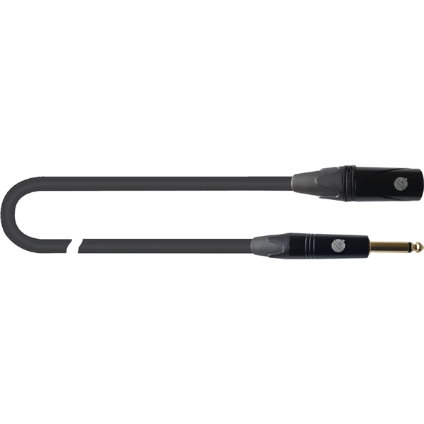Quik Lok ITST/MJM-0,3 B XLR Maschio/Jack Mono