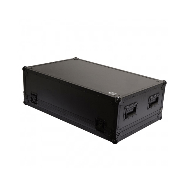 BLACK CASE BCX32 FLIGHT CASE PER MIXER BEHRINGER X32 NERO MANIGLIE RITORNO CHIUSURE FARFALLA INCASSATE