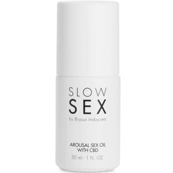 BIJOUX SLOW SEX - OLIO DA MASSAGGIO SESSUALE CON CBD 30 ML