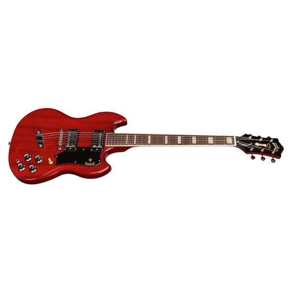 GUILD ITALIA S-100 POLARA CHERRY RED