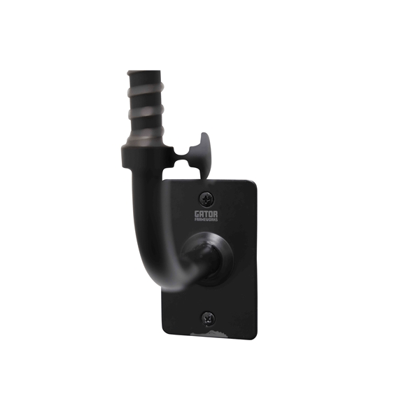 Gator Frameworks GFW-TRUMPETHNGR-BLK Gancio da parete per tromba