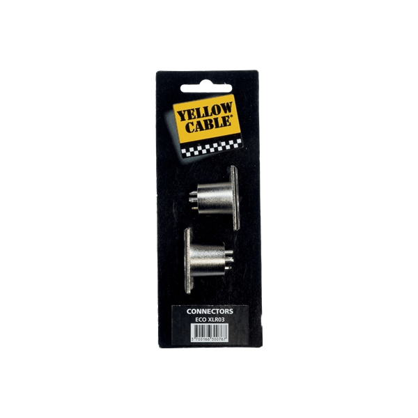 Yellow Cable XLR03 Prese XLR Maschio 2 Pcs
