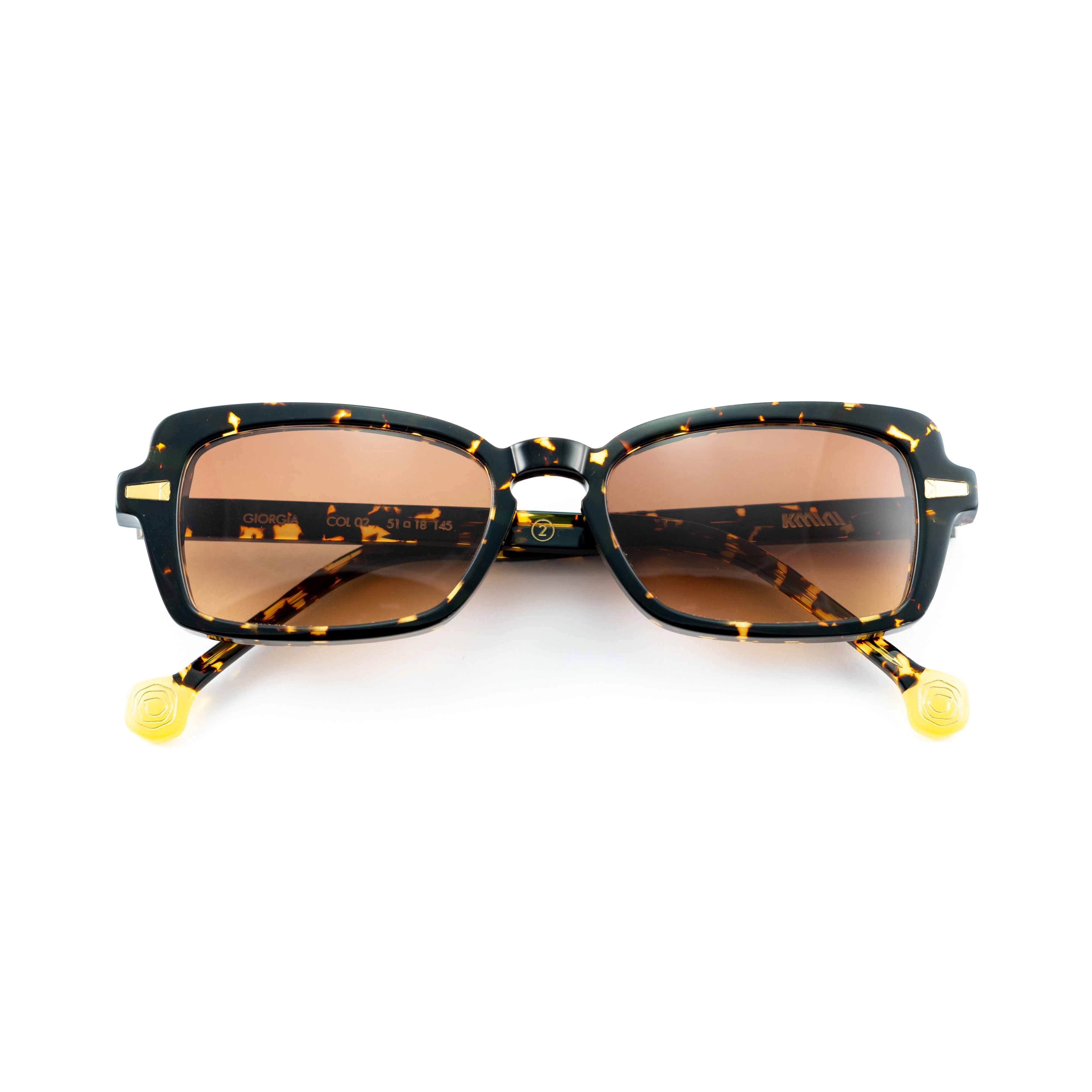 メガネ KYME Kyme - PEARCE COL 2 - OPTICAL GLASSES - classic avana Kyme Pearce Col 2 - Optical Glassesclassic Avana | italist