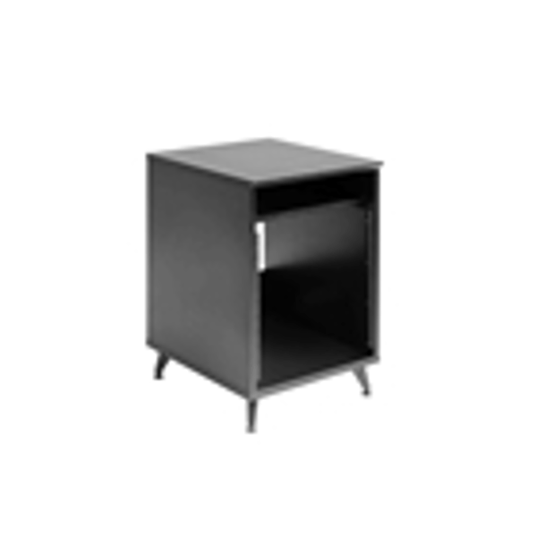 Gator Frameworks GFW-ELITEDESKRK-BLK Rack studio 10U in nero<br>