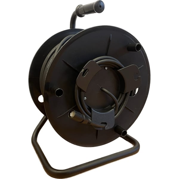 EXTREME CAT6-75M BOBINA CAVO DI RETE ETHERNET CAT6 EUROCABLE 75 METRI CONNETTORI ETHERCON NEUTRIK SU AVVOLGITORE COBRA REEL XL